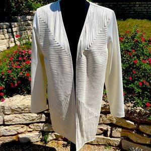 Chico’s, Ivory, Long Sleeve, Jacket, Size 1